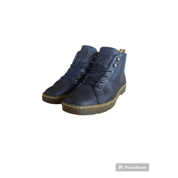 Dr Martens Coburg Chukka Black Leather Lace Up Ankle Boots Men\'s Size 8 (L9) main image 10